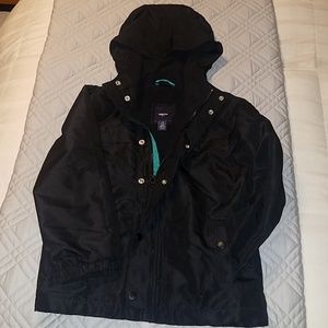 Boys gap fleece lined raincoat